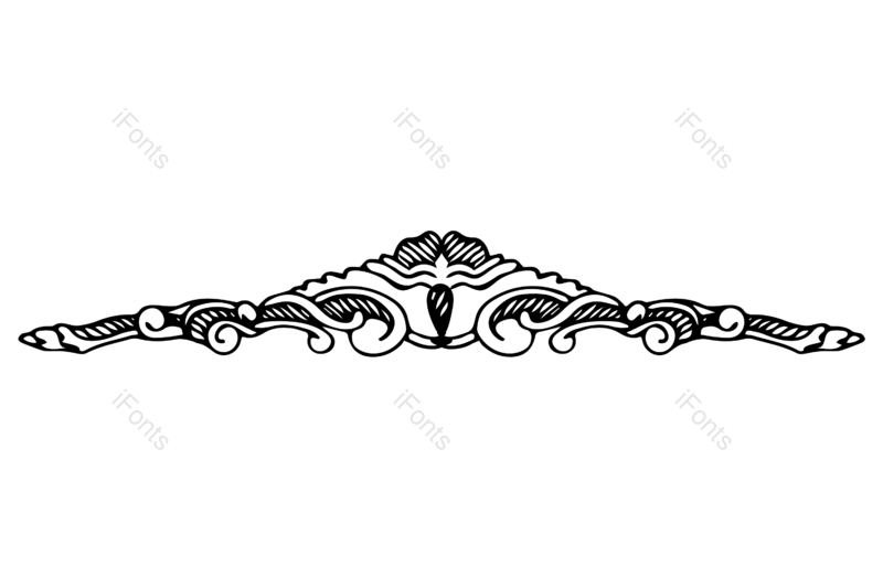 边框图片,花纹元素,复古花纹PNG,分隔符免抠素材